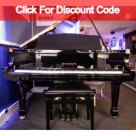 Steinhoven SG148 Polished Ebony Display Model Baby Grand Piano All Inclusive Package Steinhoven SG148 Polished Ebony Display Model Baby Grand Piano All Inclusive Package